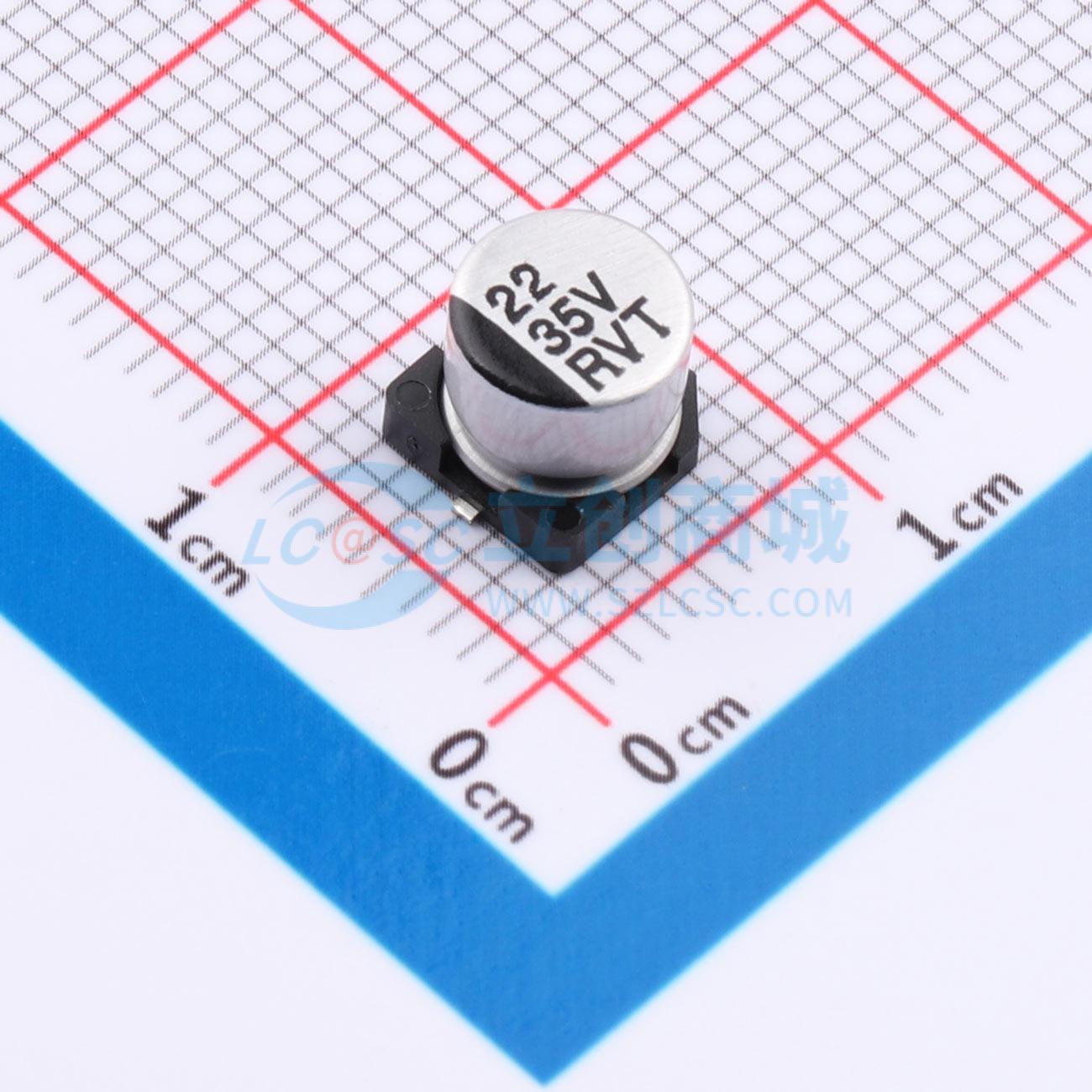 点击查看大图 RYRVT35V22UF6*5实物图