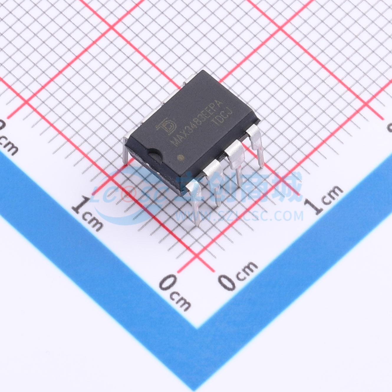 点击查看大图 MAX3483EEPA-TUDI实物图
