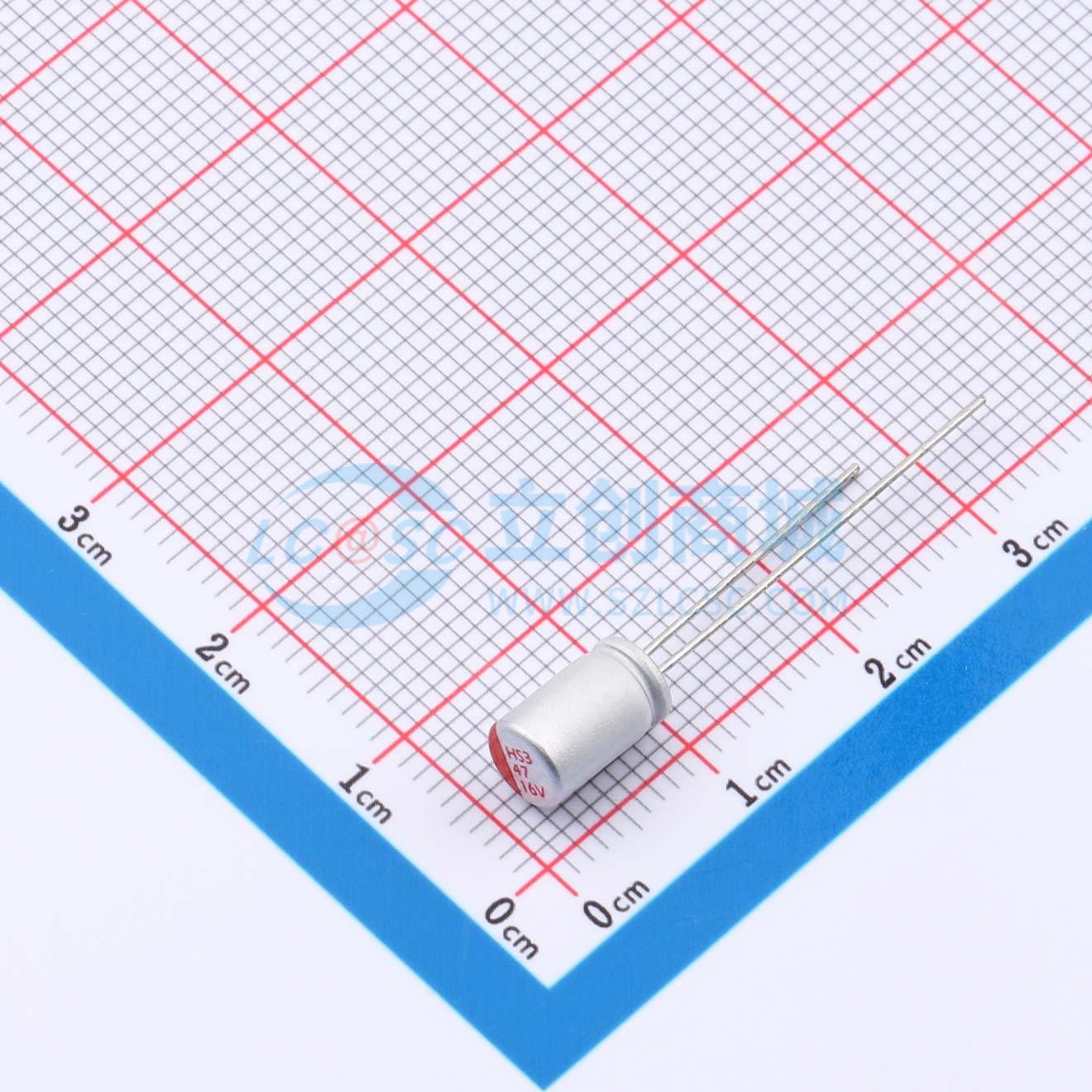 点击查看大图 RYHS16V47UF5*8实物图