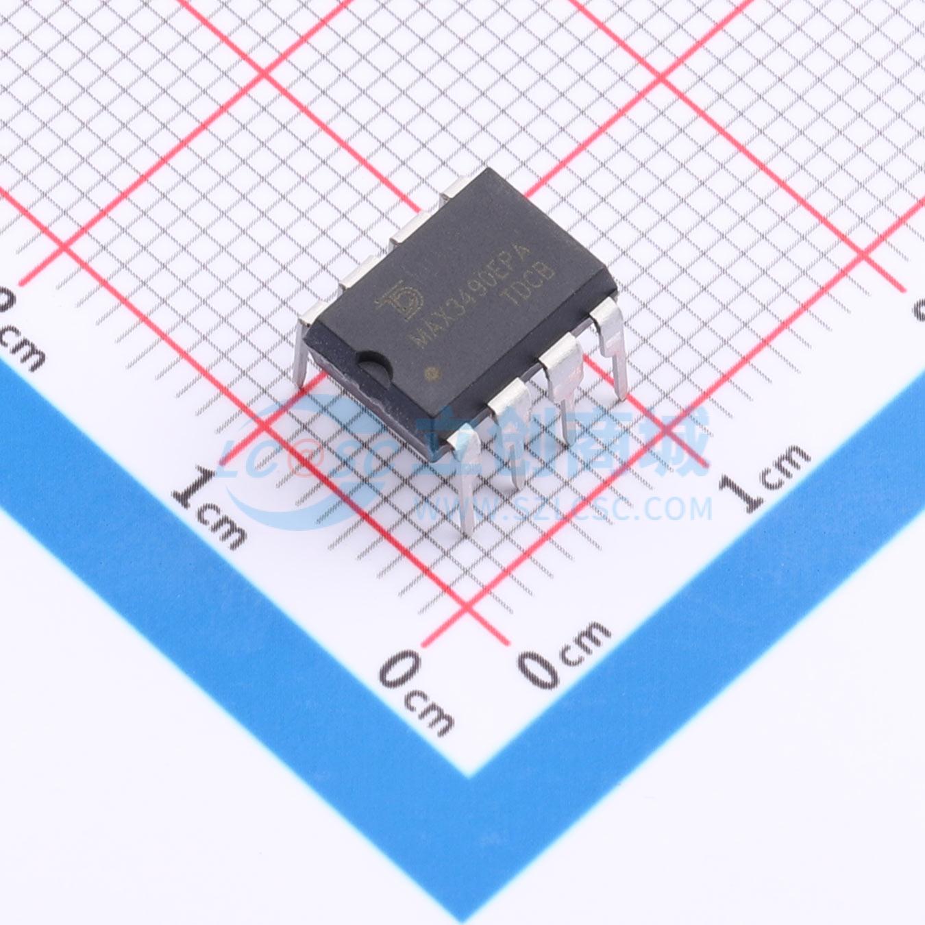 点击查看大图 MAX3490EPA-TUDI实物图