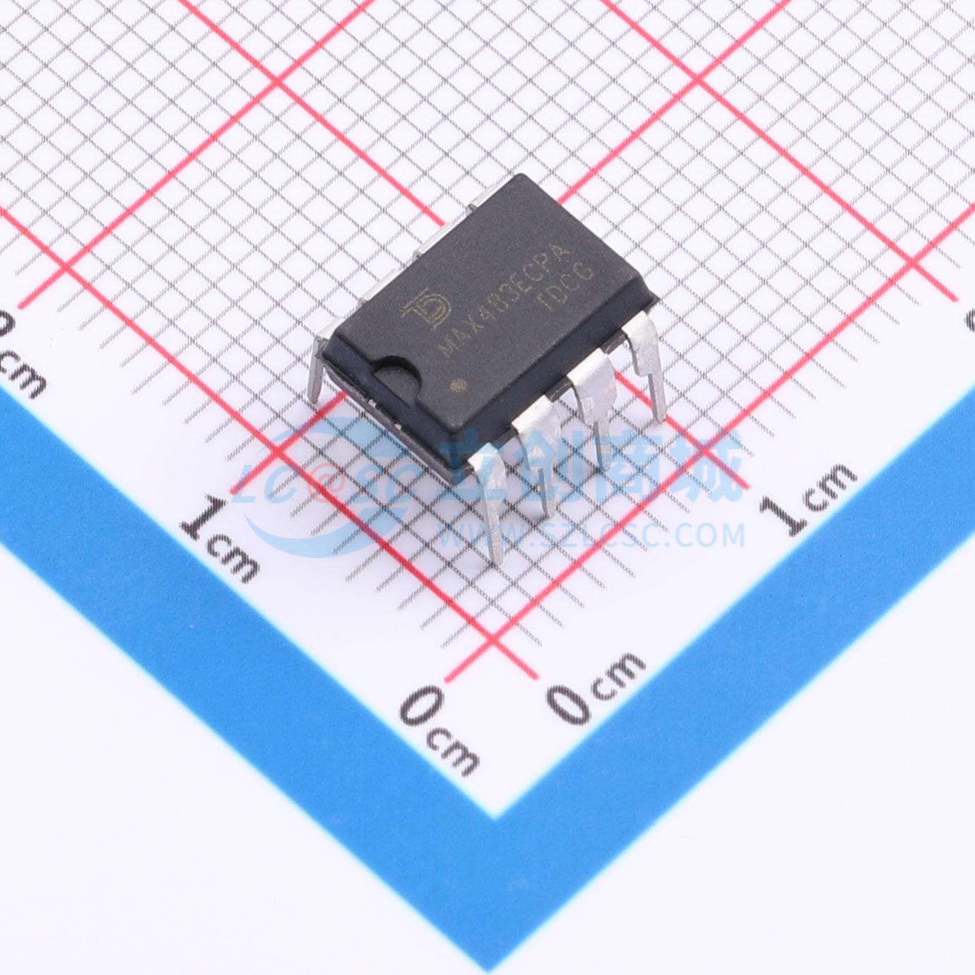 点击查看大图 MAX483ECPA-TUDI实物图