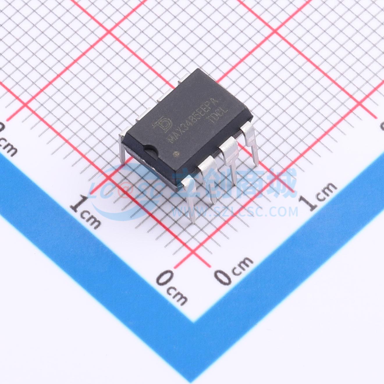 点击查看大图 MAX3485EEPA-TUDI实物图