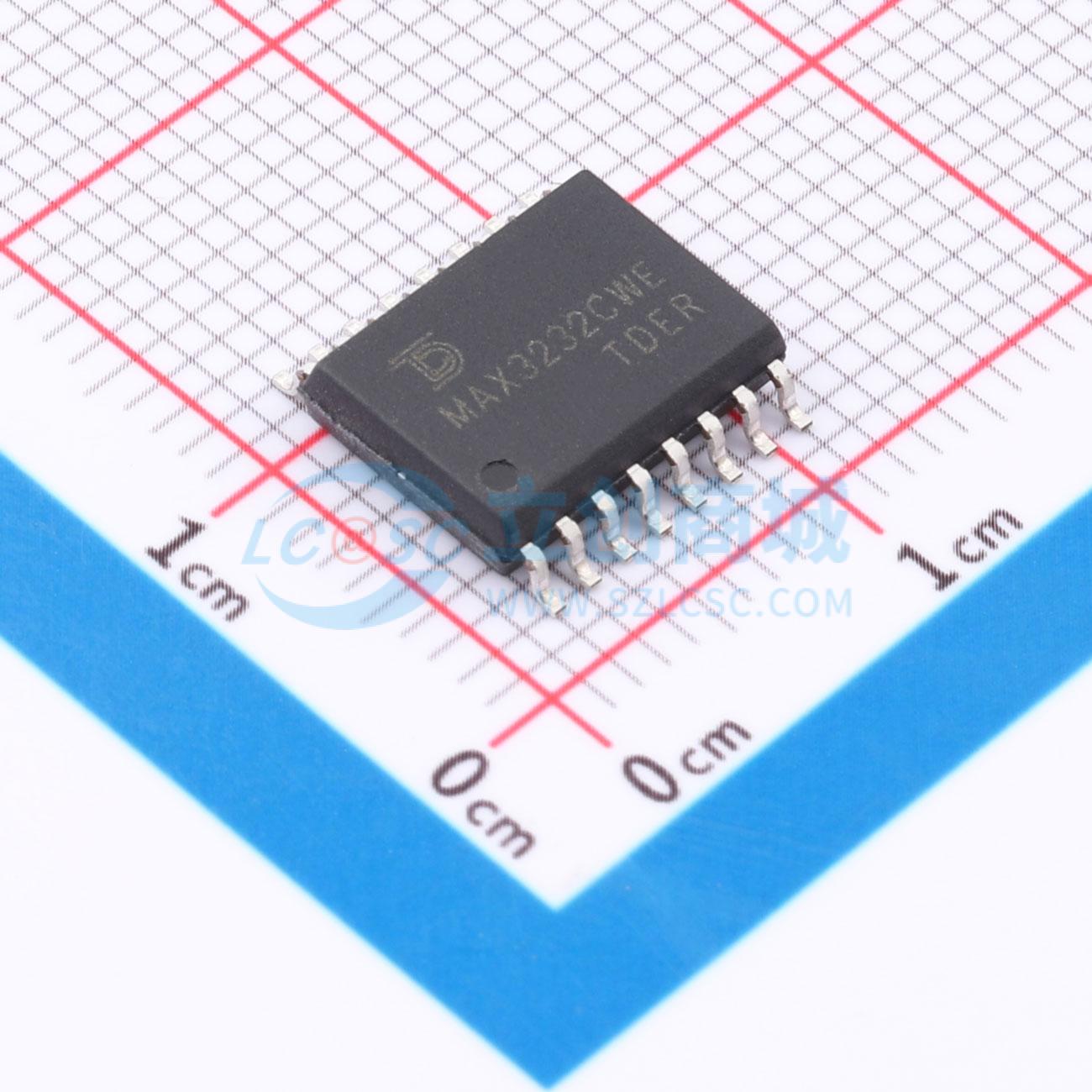 点击查看大图 MAX3232CWE-TUDI实物图