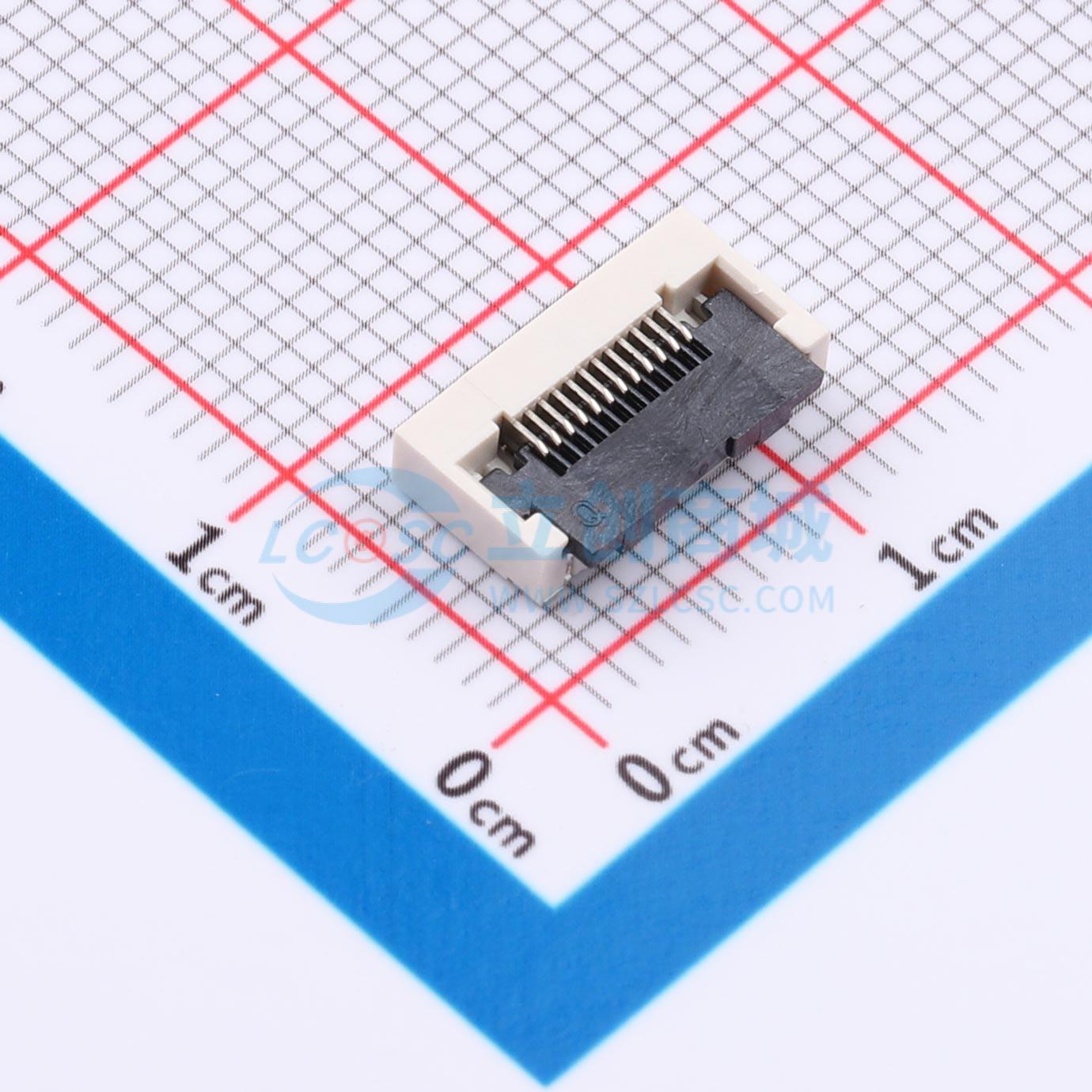 点击查看大图 FPC12-Q0.5-12ABRH255实物图