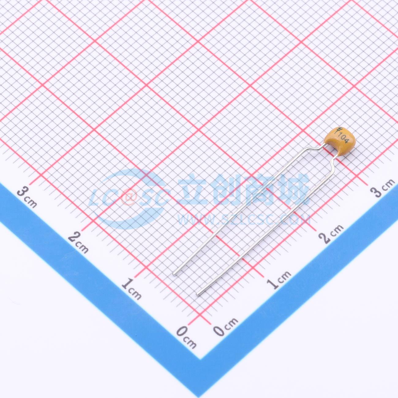 点击查看大图 CL0805X7R50V104KS实物图