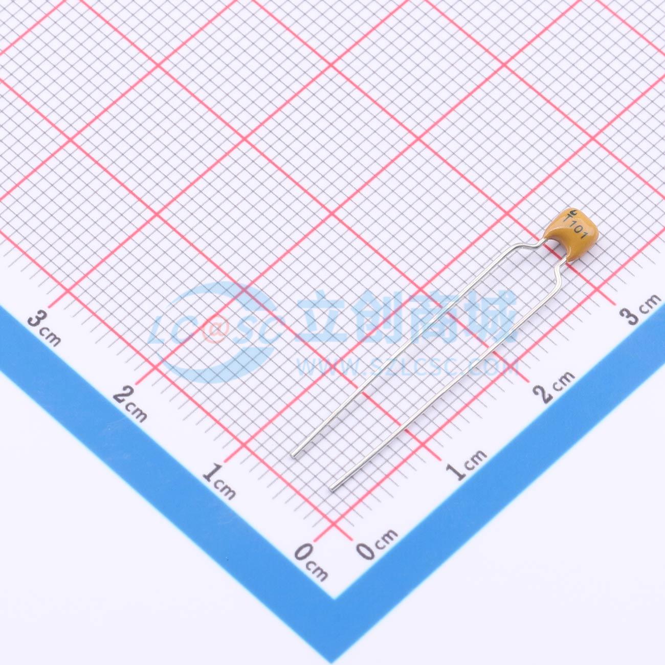 点击查看大图 CL0805CG100V101JS实物图