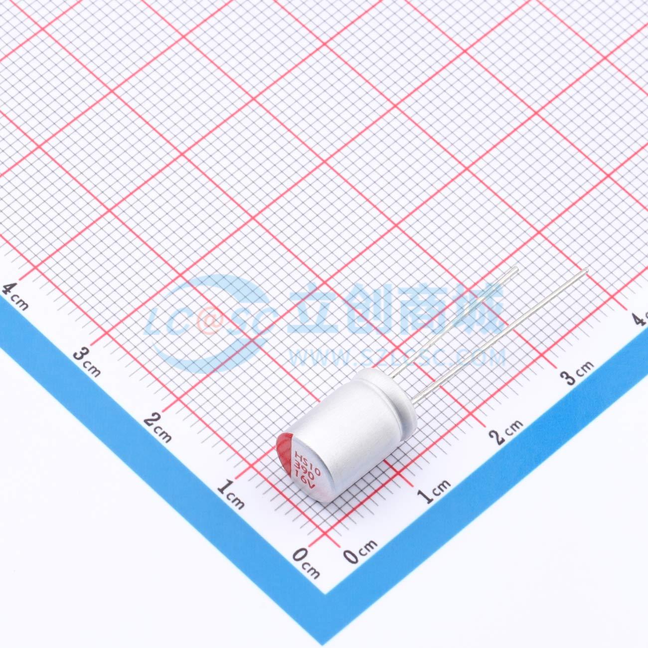 点击查看大图 RYHS16V390UF8*11.5实物图