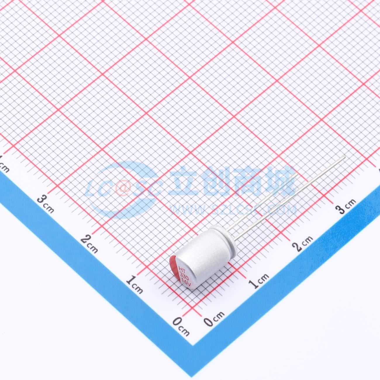 点击查看大图 RYHT16V330UF6*9实物图