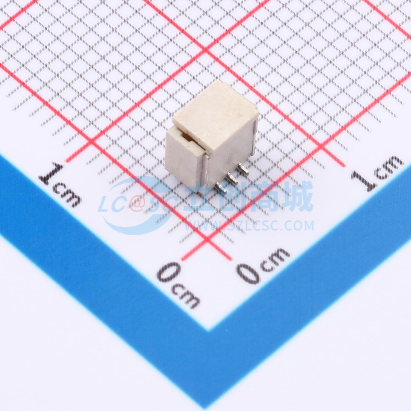 点击查看大图 SH1.0mm-3P-LT实物图