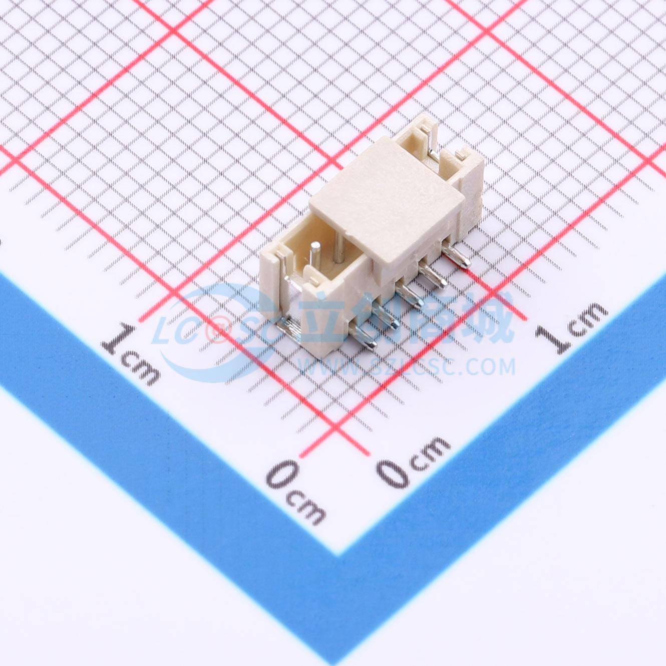 点击查看大图 ZH1.5mm-5P-LT实物图