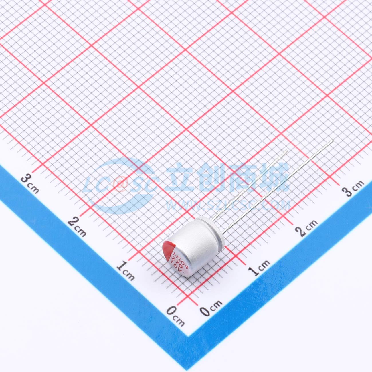 点击查看大图 RYHS16V270UF6*7实物图