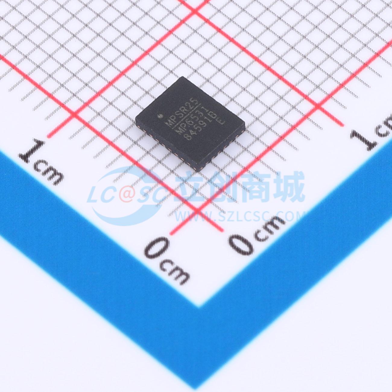 点击查看大图 MPQ6531GVE-AEC1-Z实物图