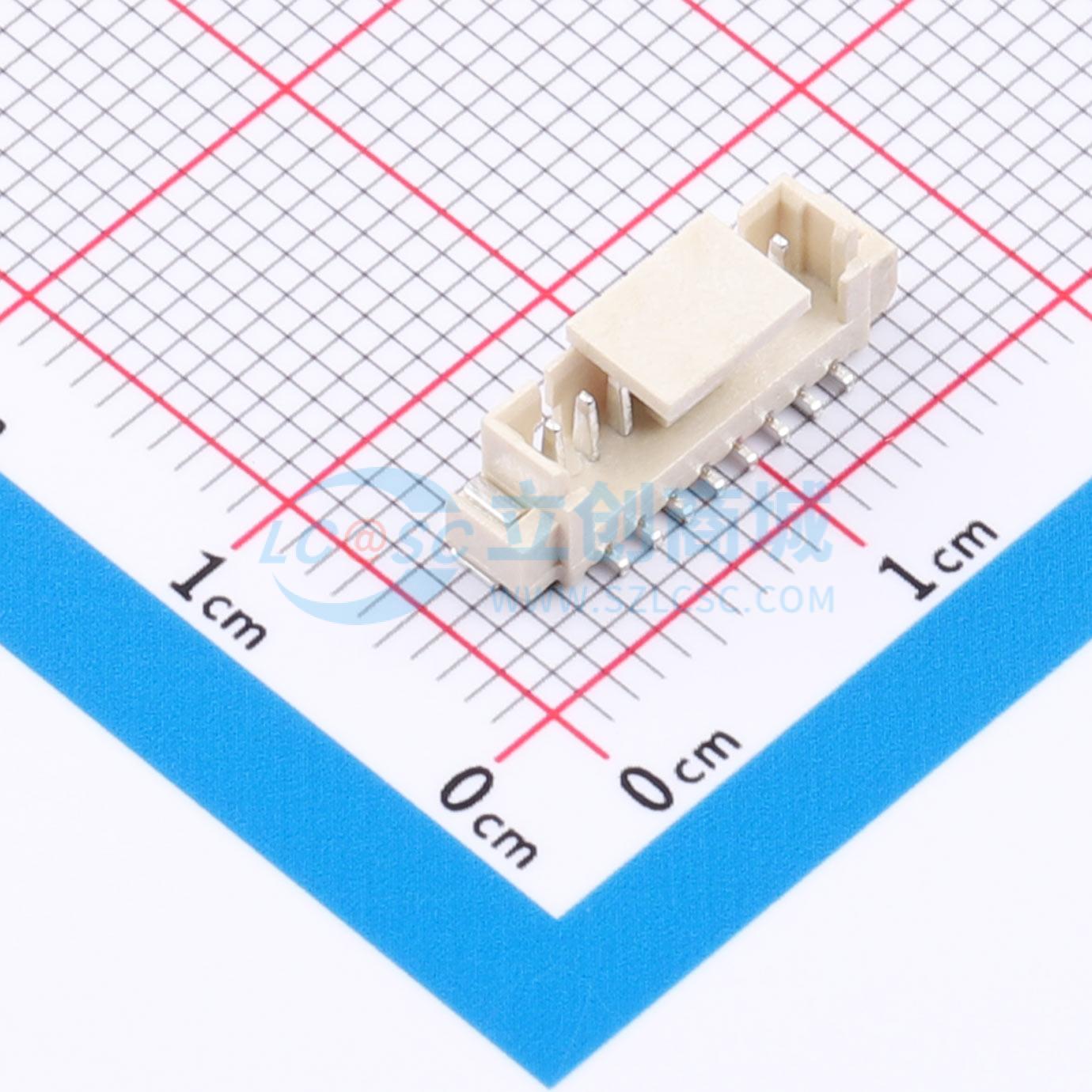 点击查看大图 MX1.25mm-8P-LT实物图