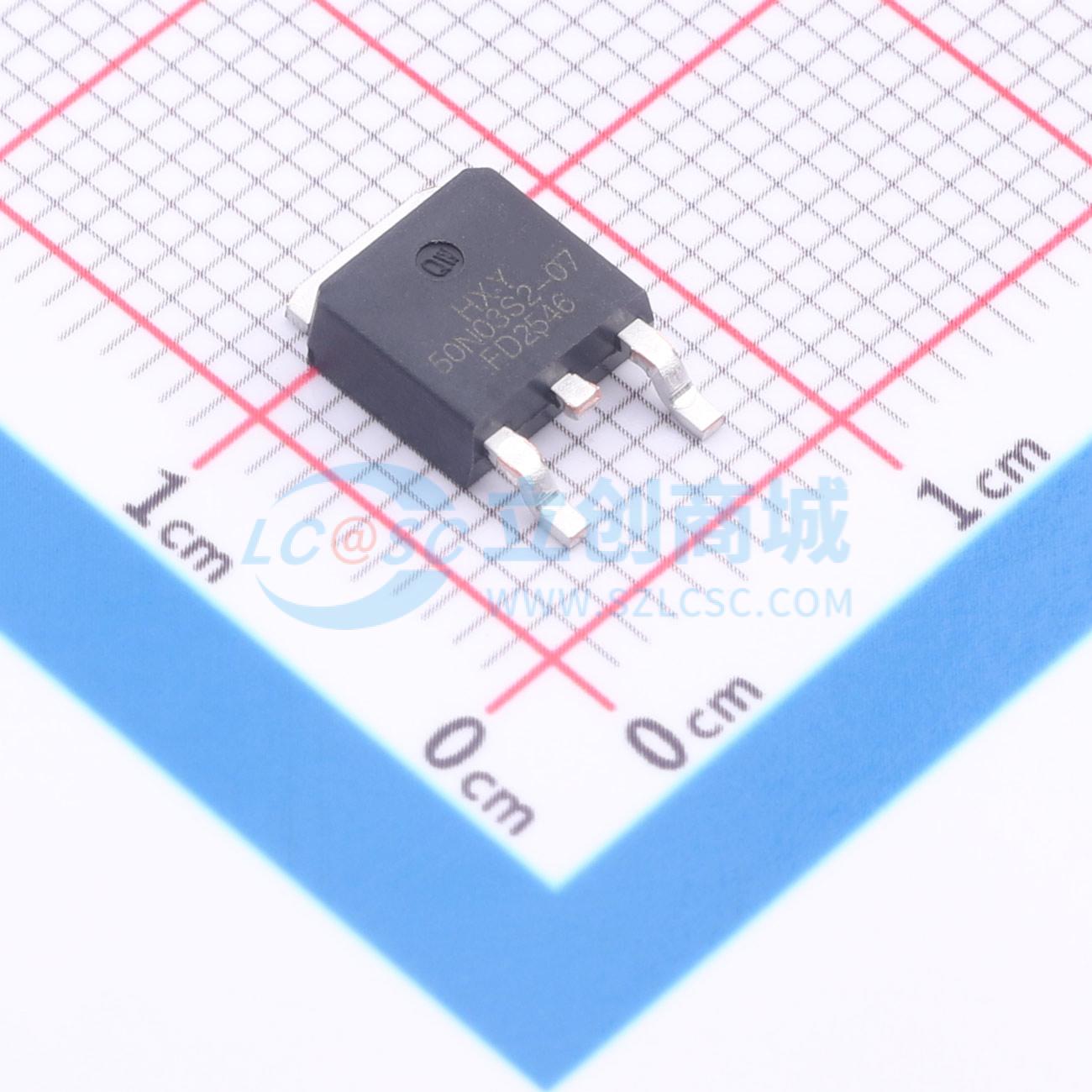 点击查看大图 SPD50N03S2-07-HXY实物图