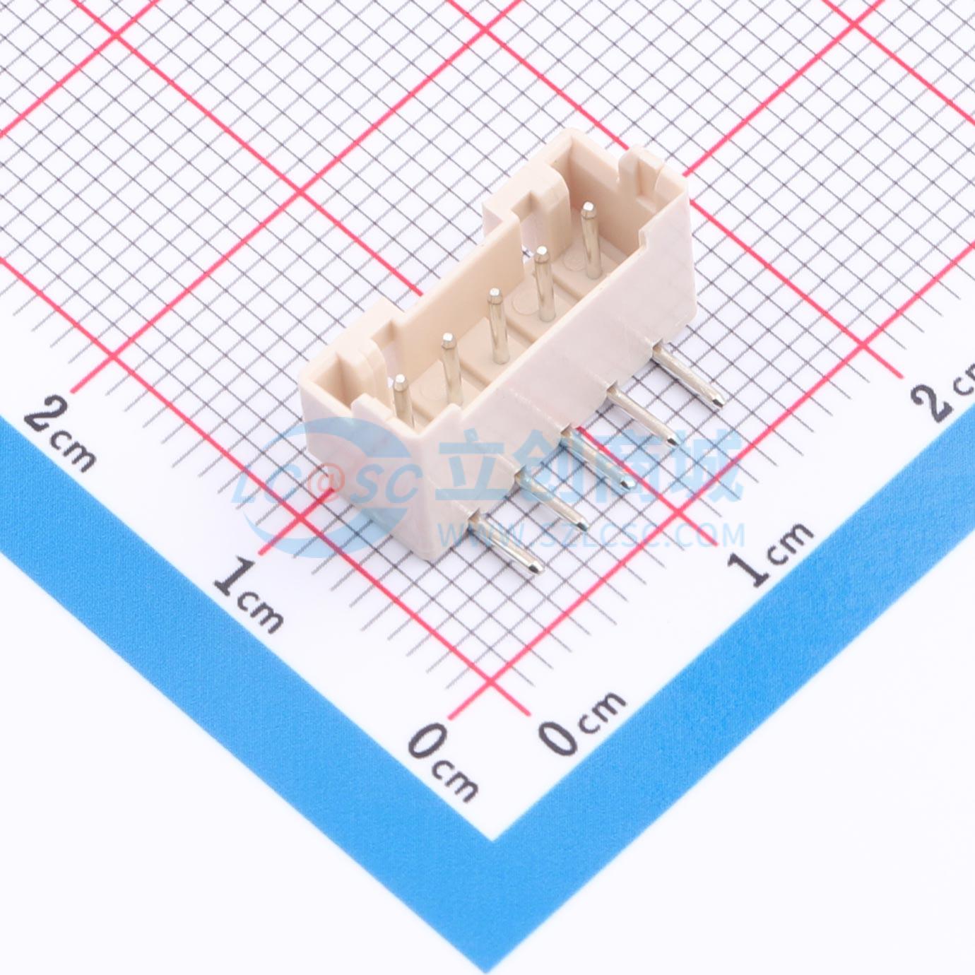点击查看大图 HC-XA2.54-5AW实物图