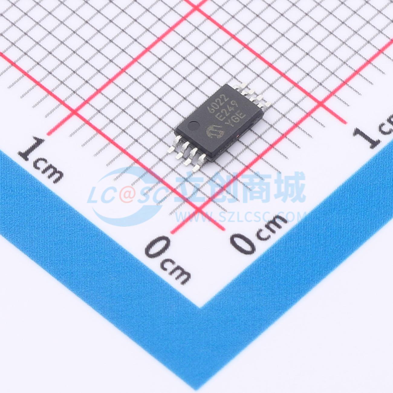 点击查看大图 MCP6022-E/ST实物图
