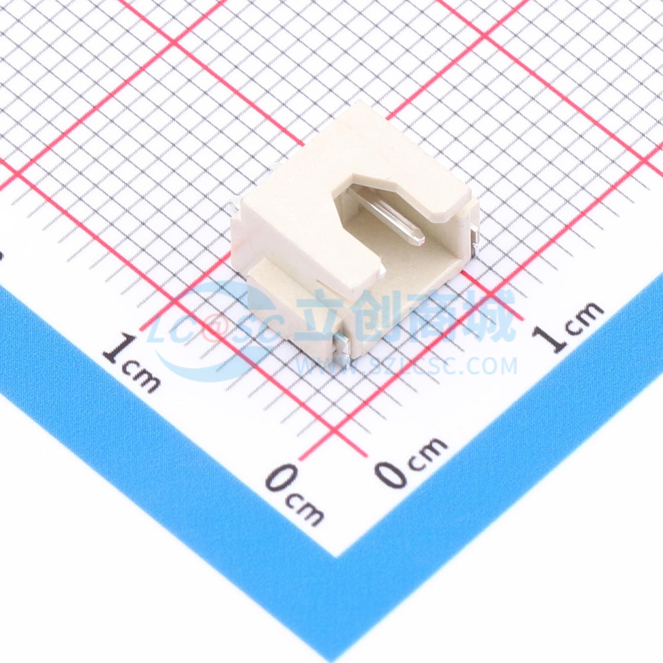 点击查看大图 HC-XH2.54-2PWT实物图