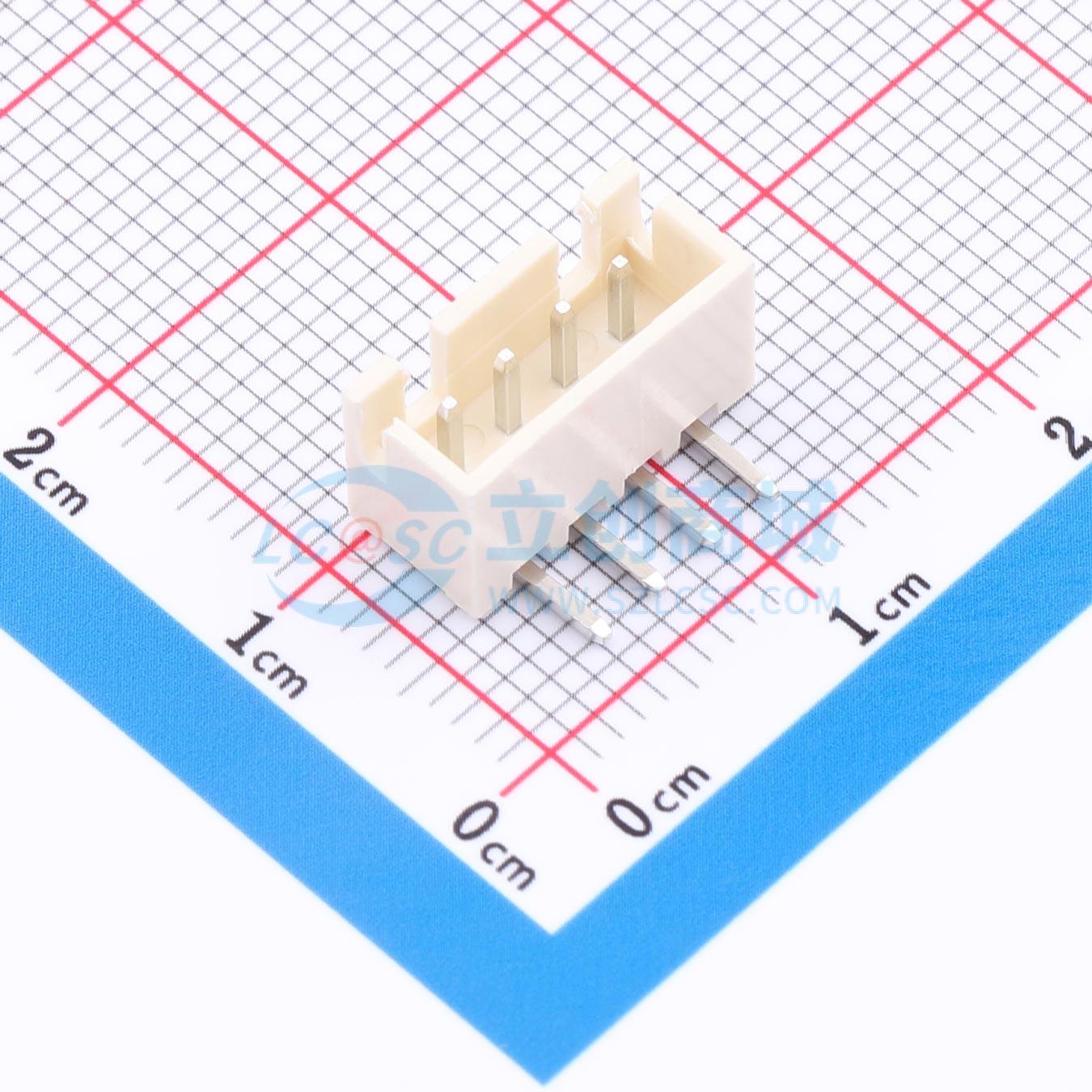 点击查看大图 HC-XH2.54-4AW-M实物图