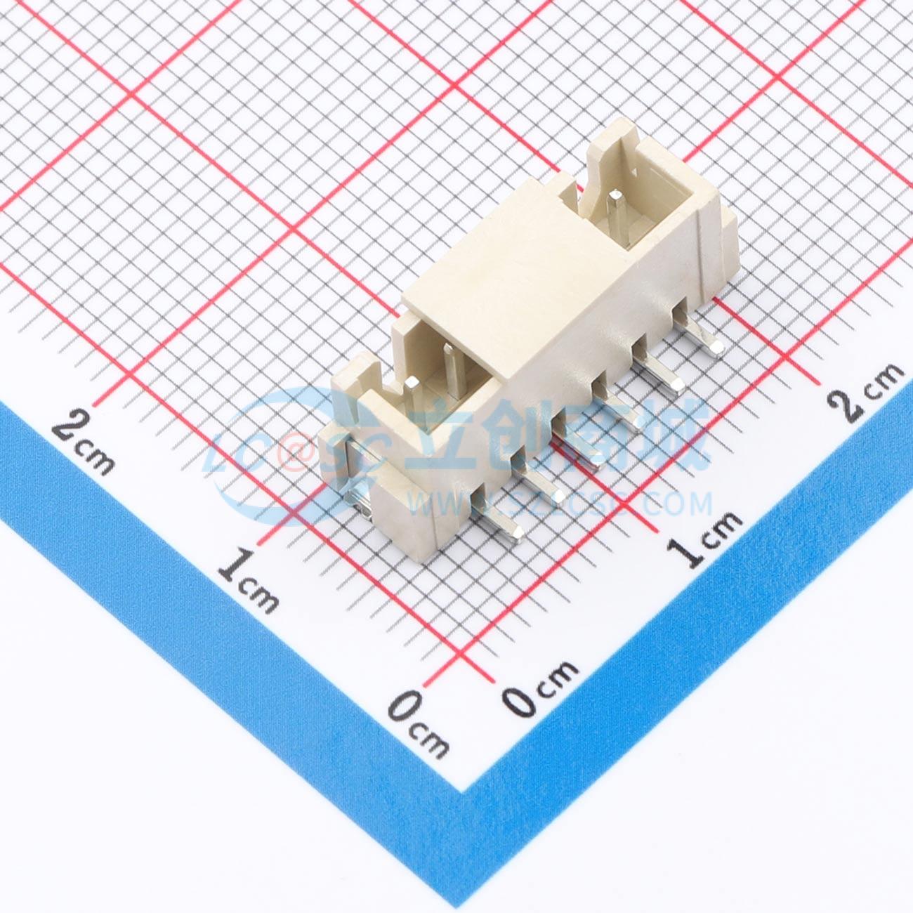 点击查看大图 HC-XH2.54-6PLT实物图