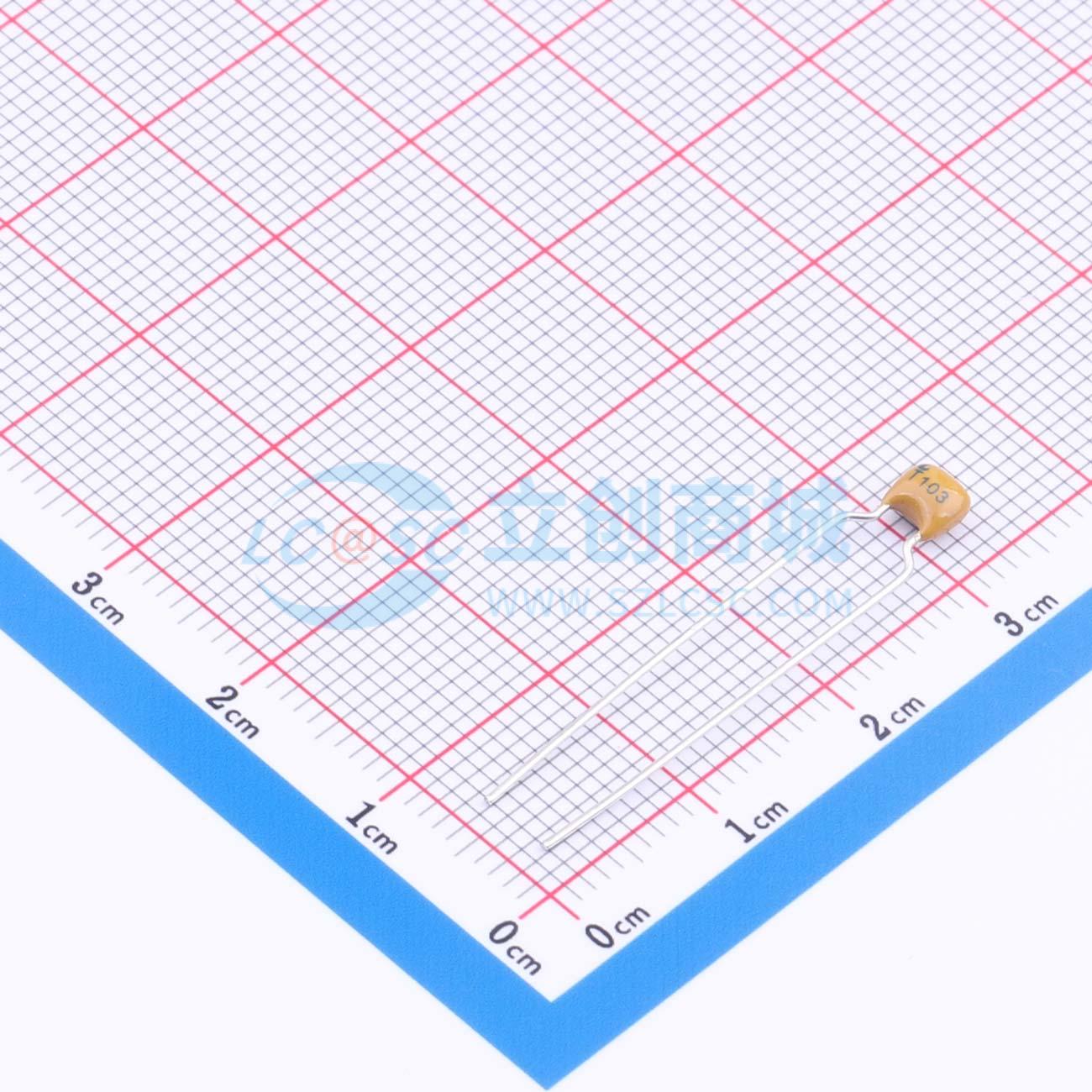 点击查看大图 CL0805CG50V103JS实物图