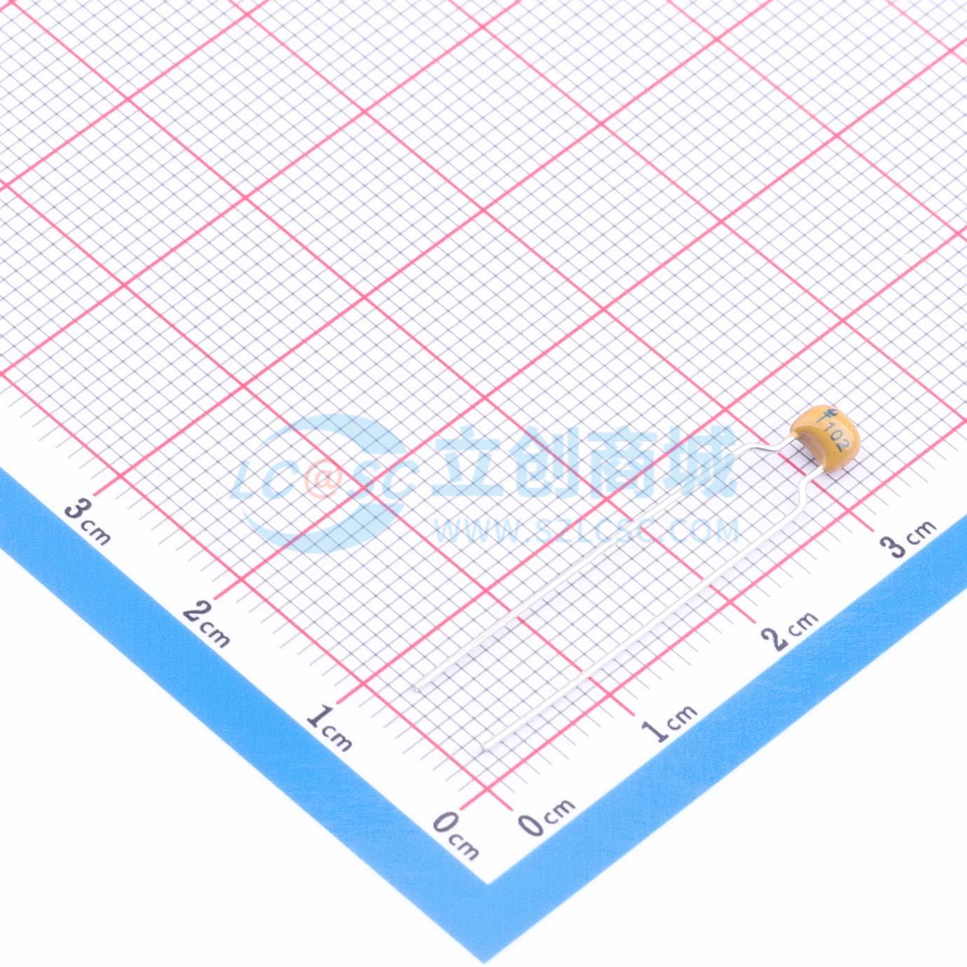 点击查看大图 CL0805CG100V102JS实物图