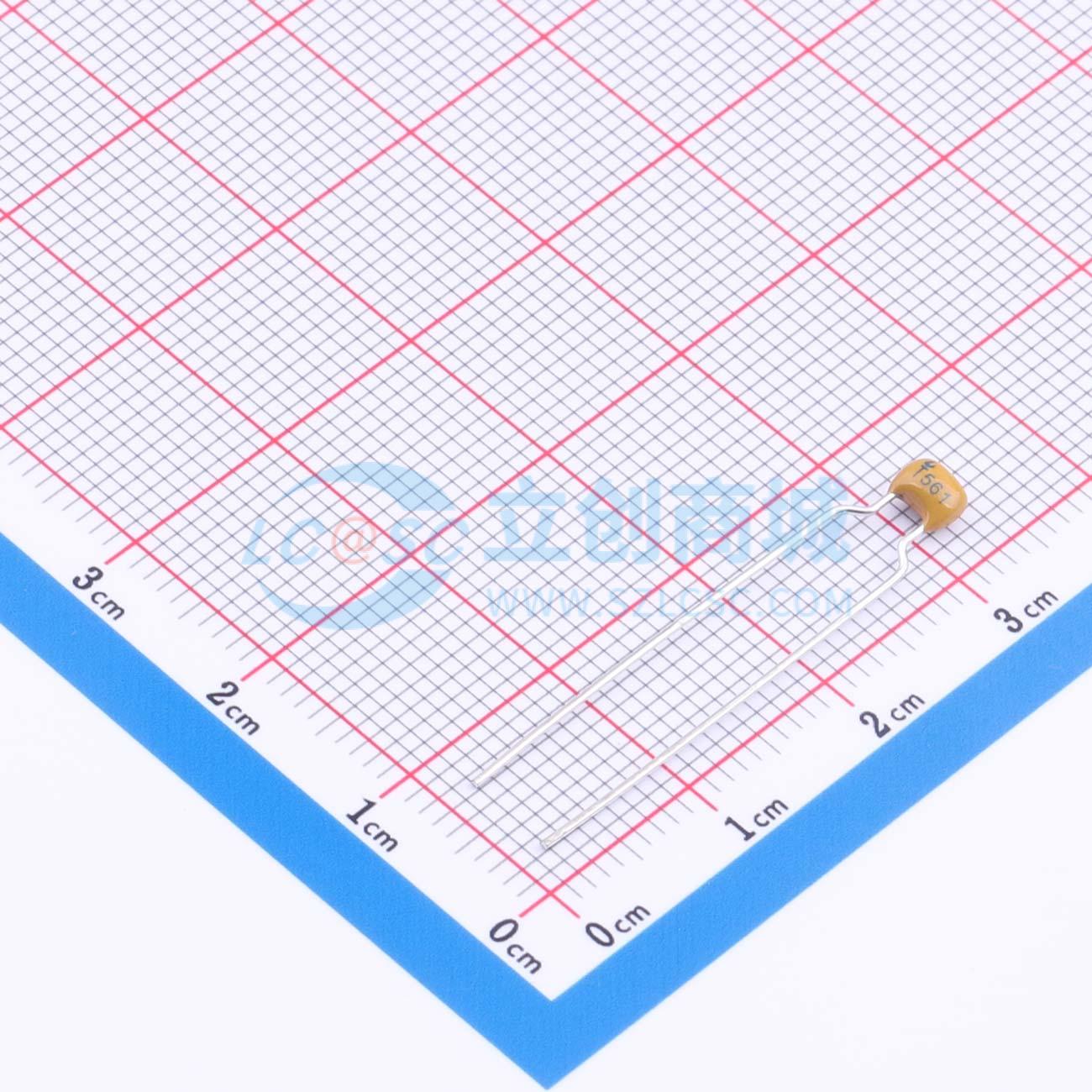 点击查看大图 CL0805CG100V561JS实物图