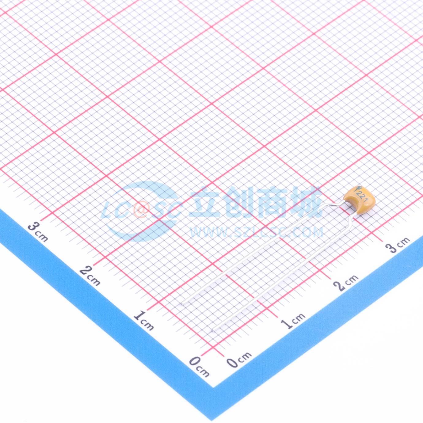 点击查看大图 CL0805CG100V221JS实物图