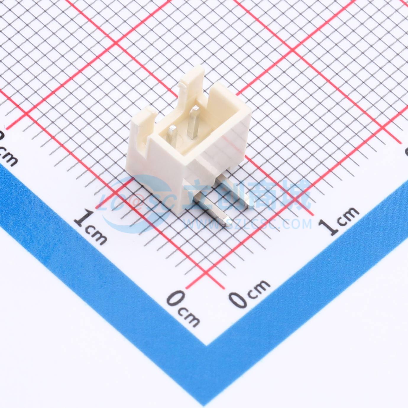 点击查看大图 HC-XH2.54-2AW-M实物图