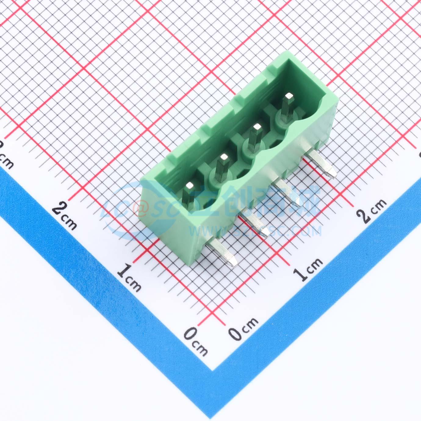 点击查看大图 HC-JXDZRC-5.08-4P实物图