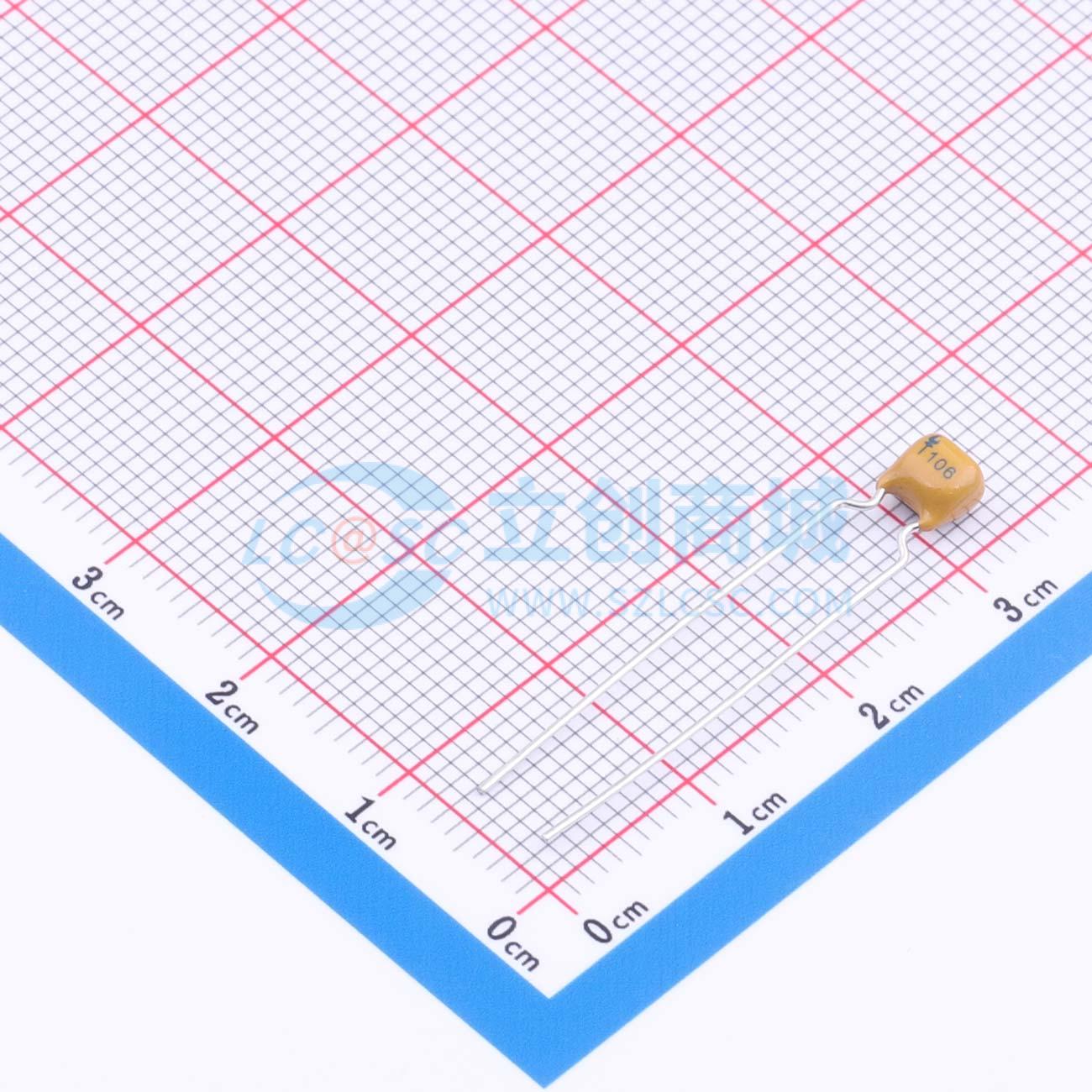 点击查看大图 CL1210X5R50V106KS实物图