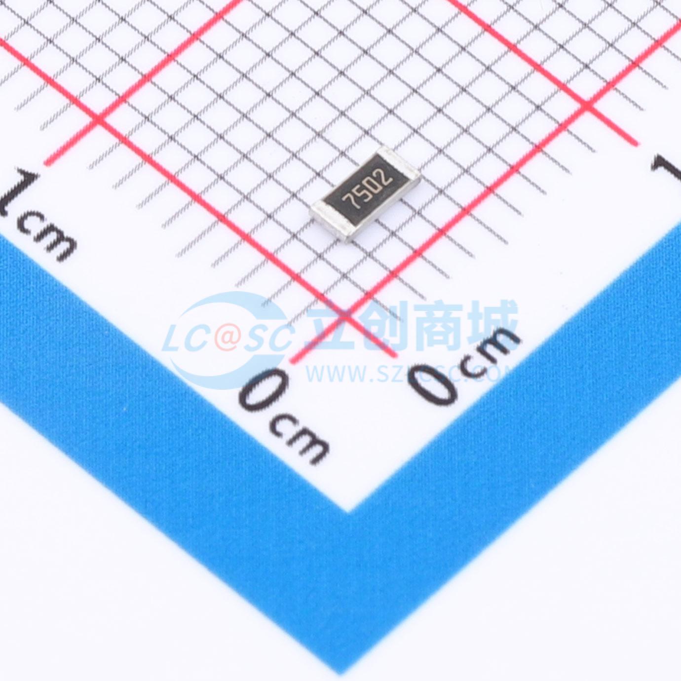 点击查看大图 KTR18EZPF7502实物图