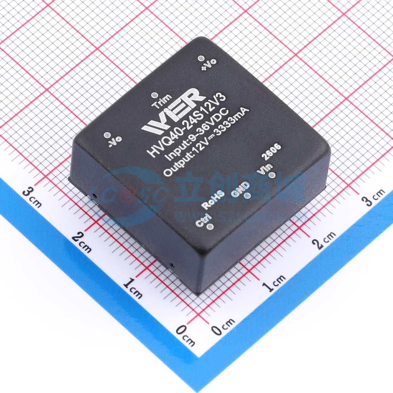 点击查看大图 HVQ40-24S12V3实物图
