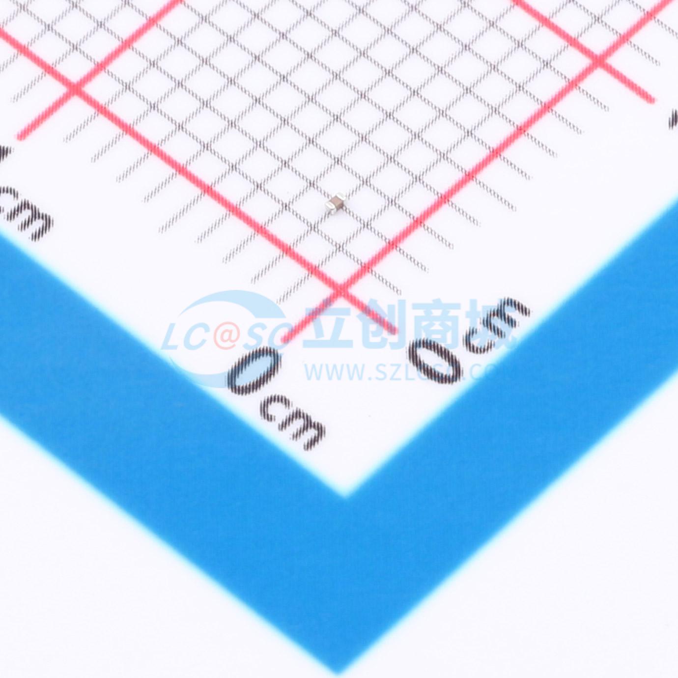 点击查看大图 TCC0201X7R561K500ZT实物图