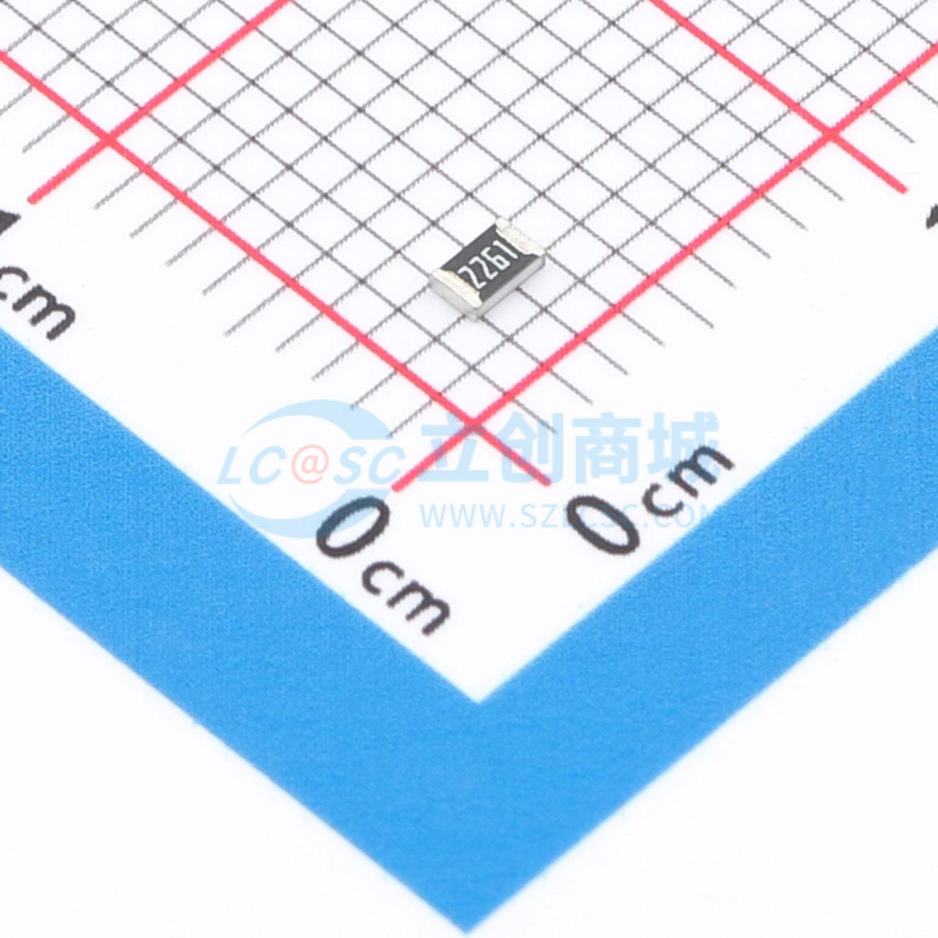 点击查看大图 RT0805BRD072K26L实物图
