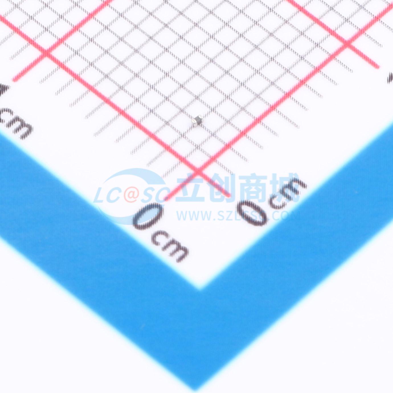 点击查看大图 TCC0201X7R121K500ZT实物图