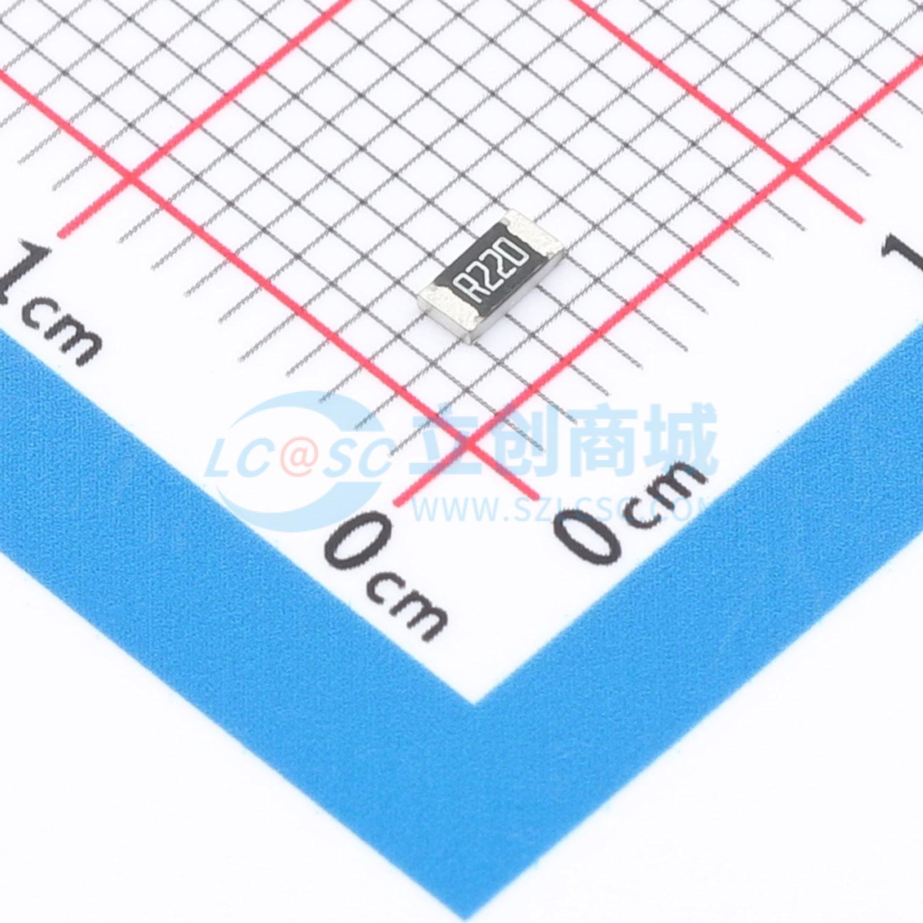 点击查看大图 CSR1206FTR220实物图