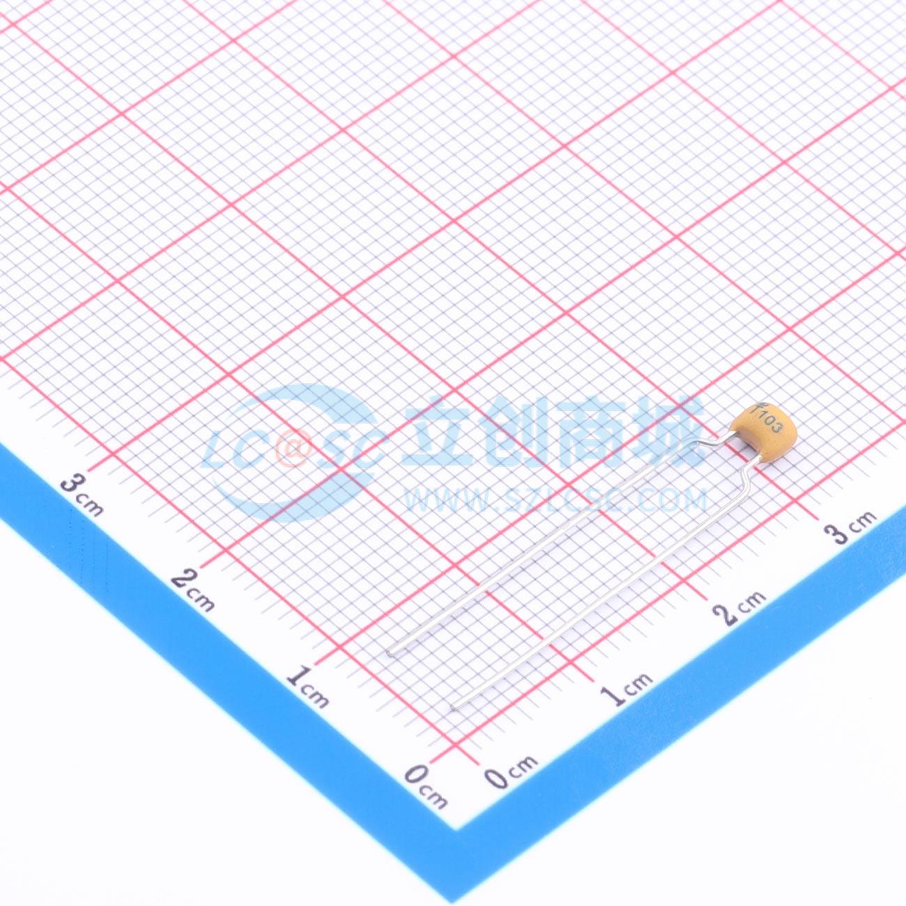 点击查看大图 CL0805X7R50V103KS实物图