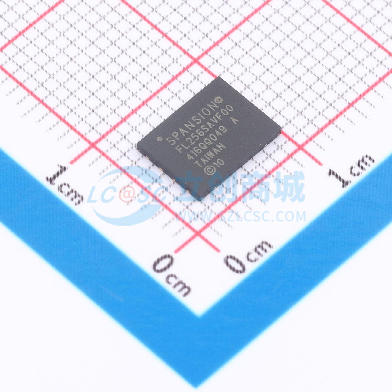 点击查看大图 S25FL256SAGNFV000实物图