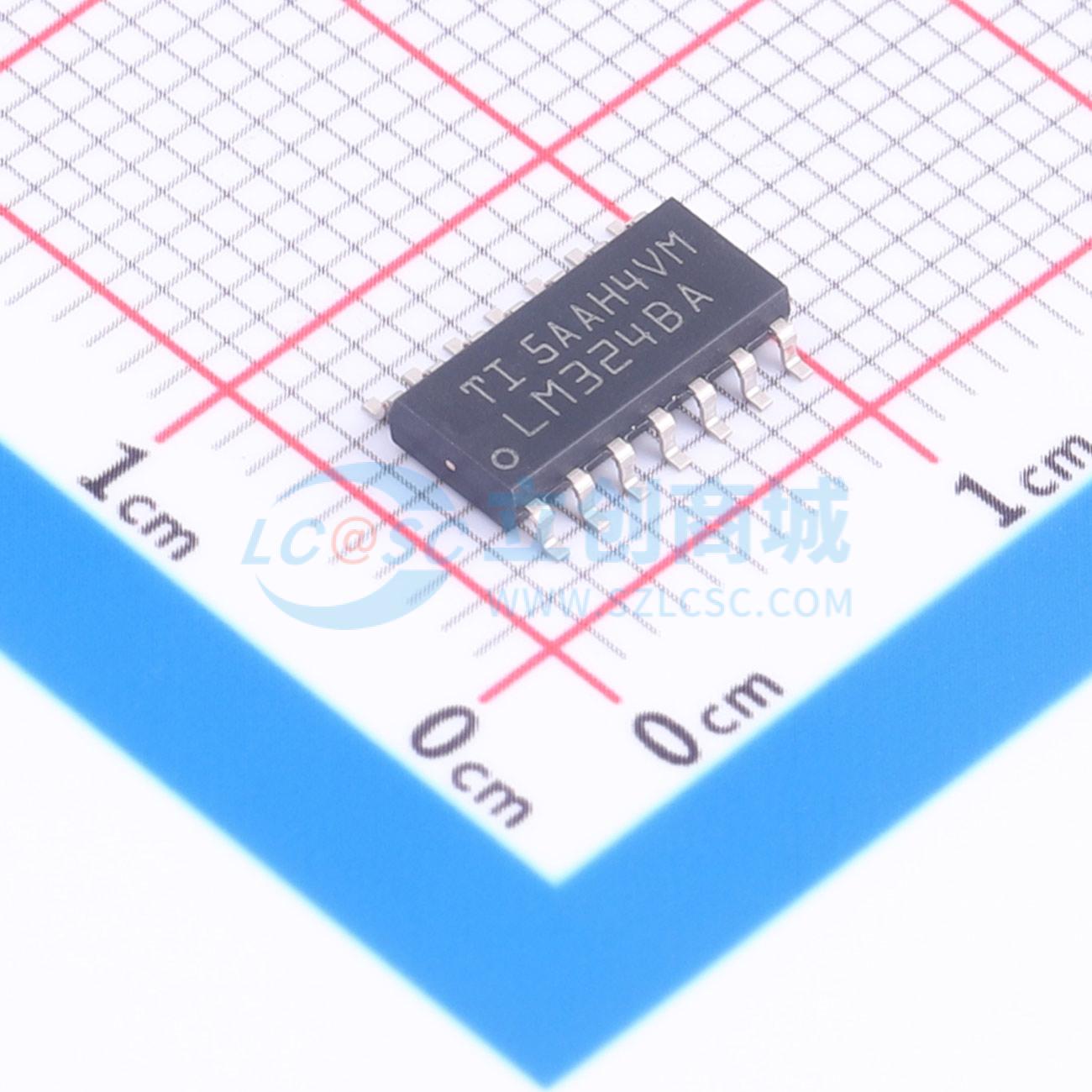 点击查看大图 LM324BAIDR实物图