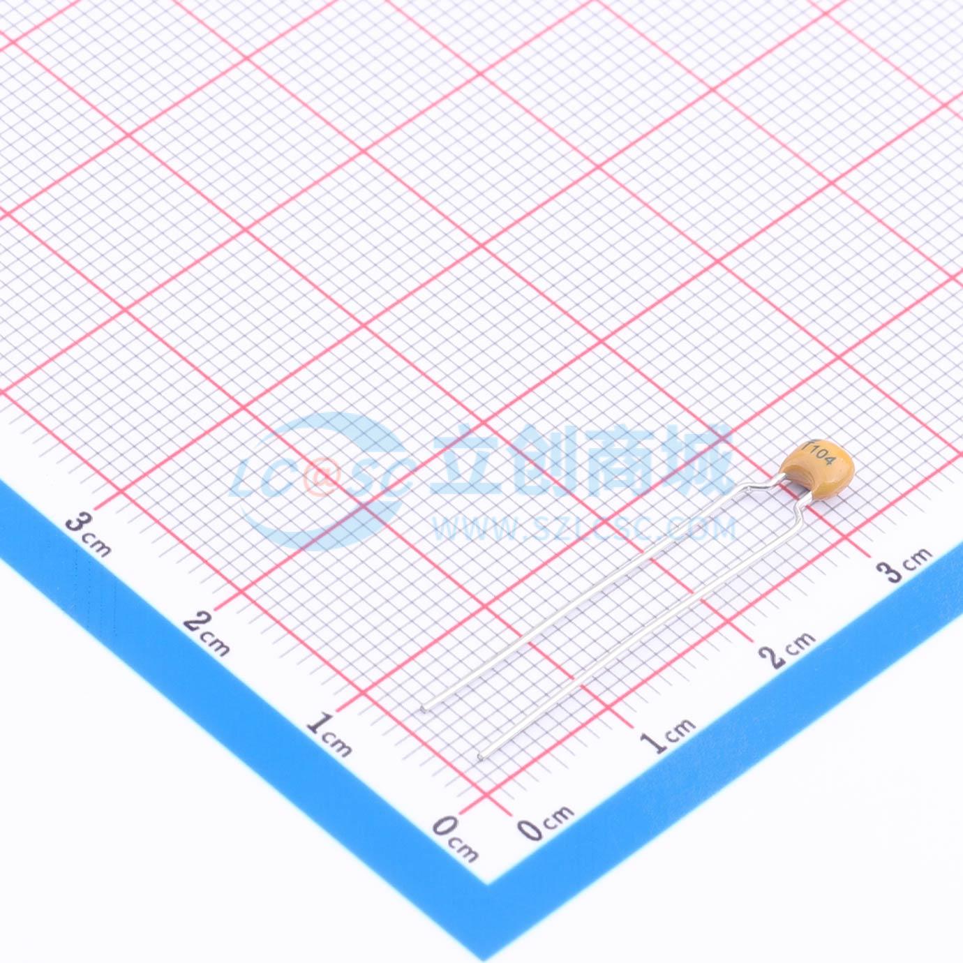 点击查看大图 CL0805X7R63V104KS实物图