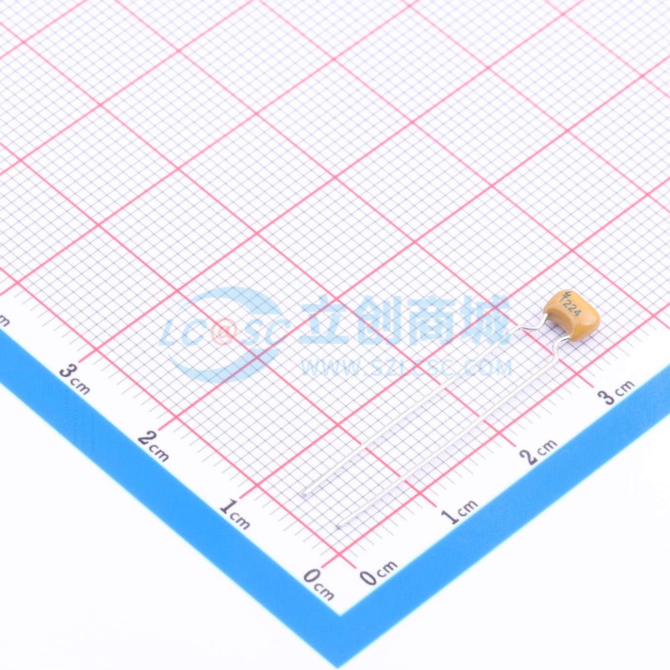 点击查看大图 CL1206X7R63V224KS实物图