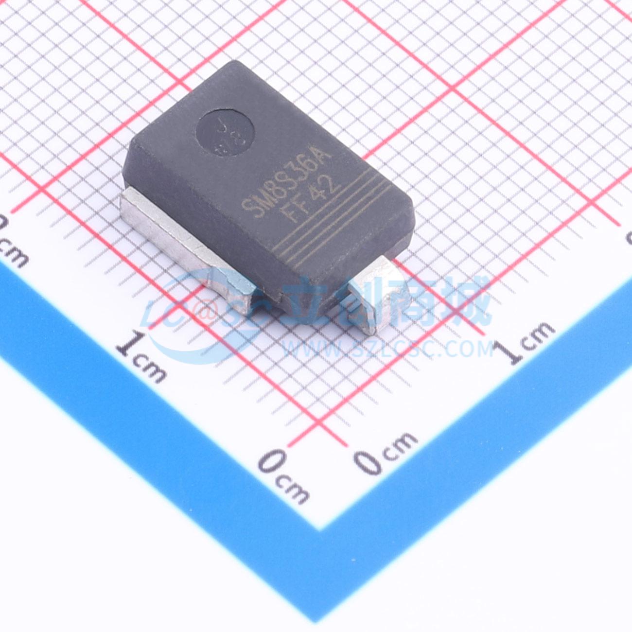 点击查看大图 SM8S36A实物图