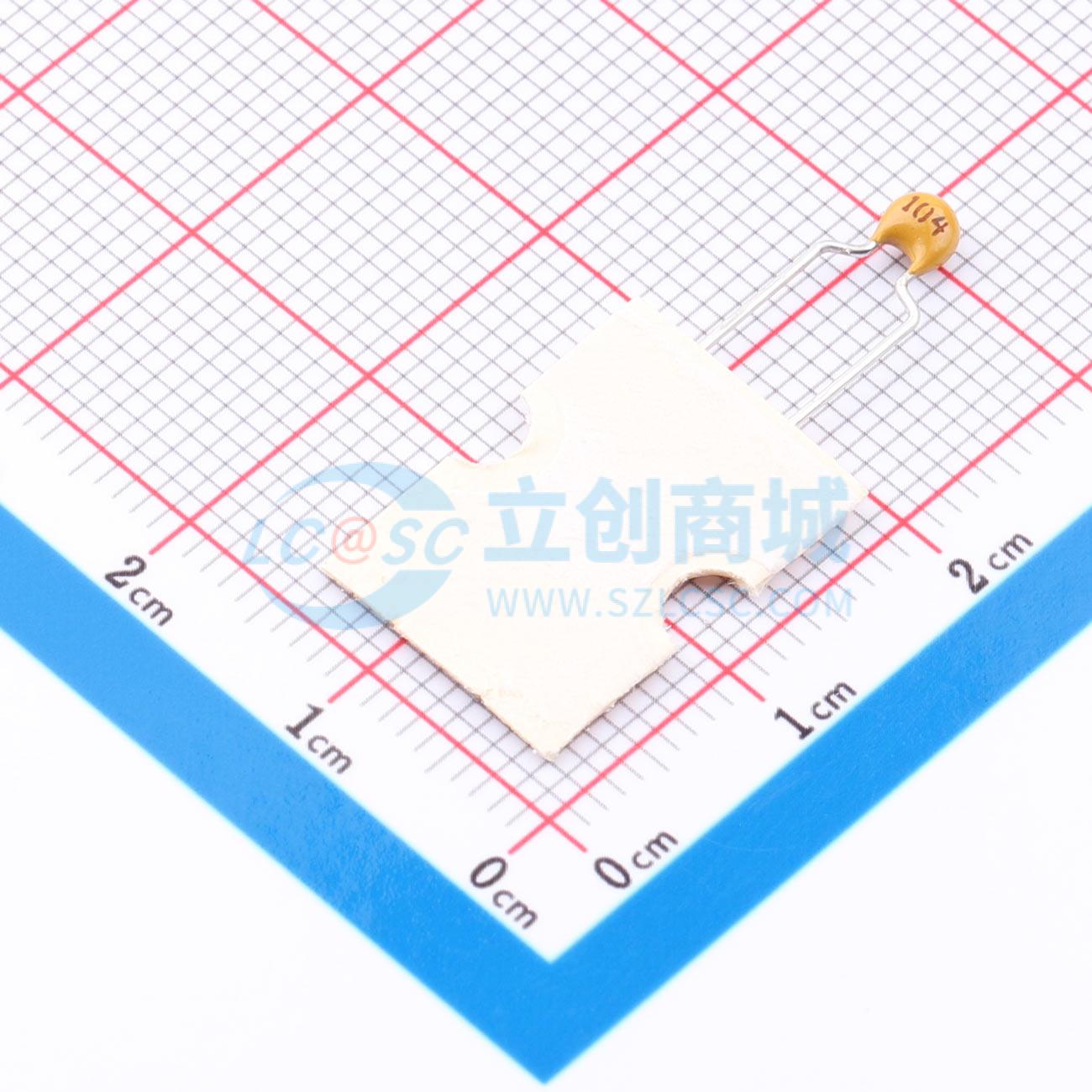 点击查看大图 C322C104K5R5TA7301实物图