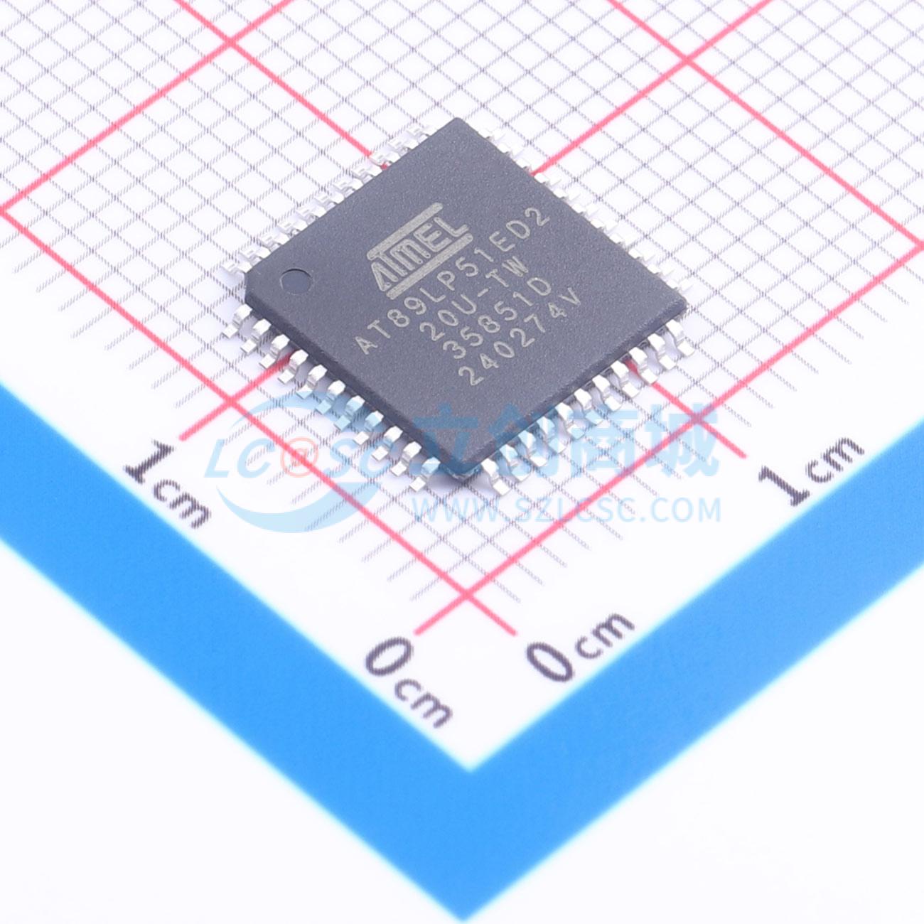点击查看大图 AT89LP51ED2-20AU实物图