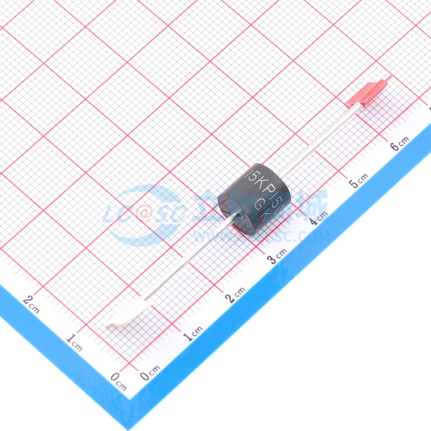 点击查看大图 15KP150CA实物图