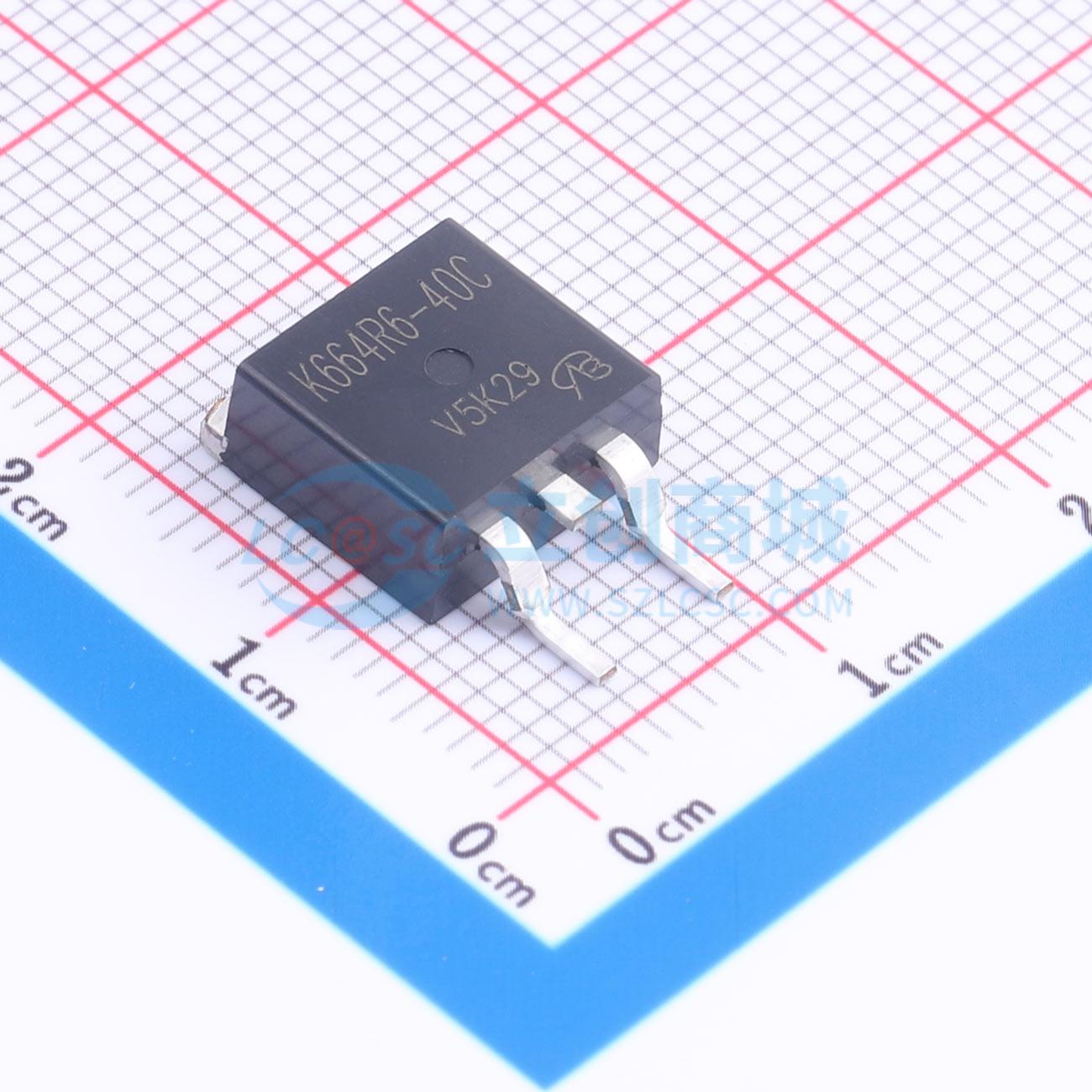 点击查看大图 BUK664R6-40C-VB实物图