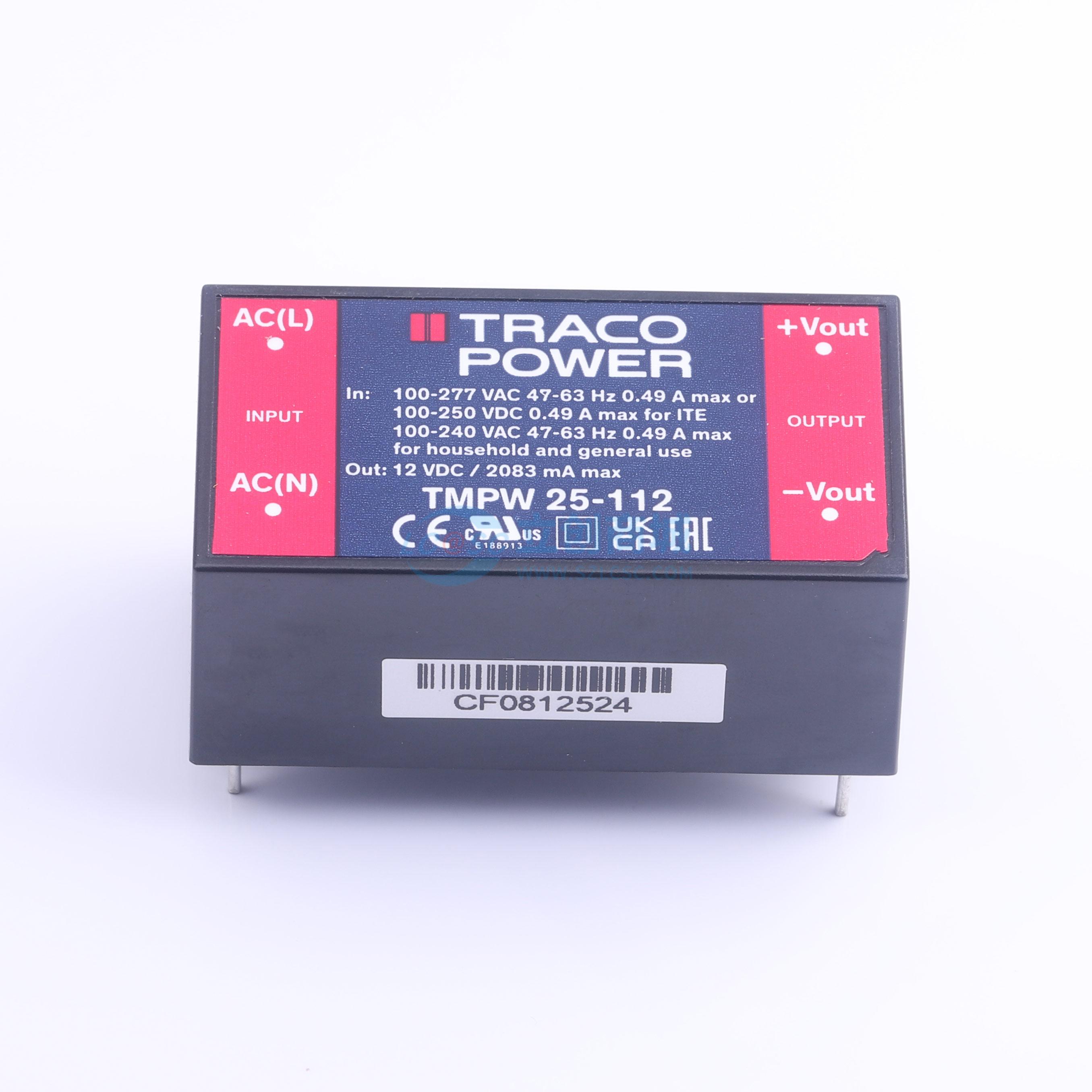 点击查看大图 TMPW 25-112实物图