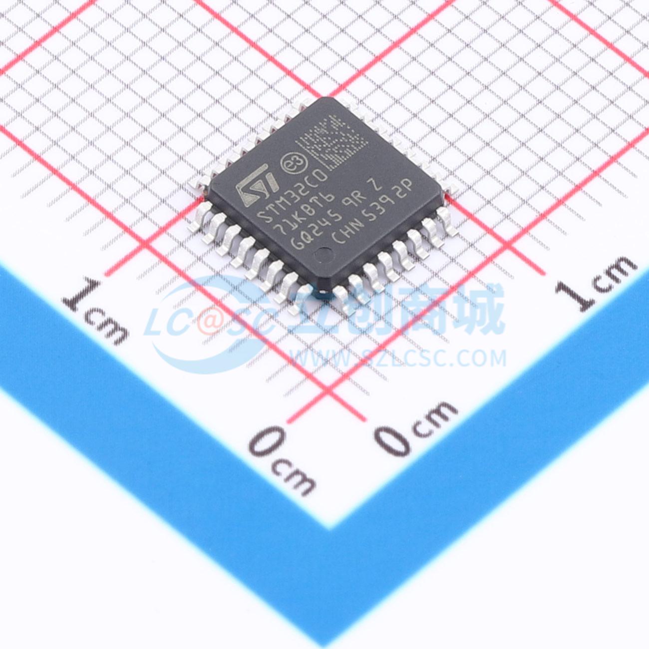 点击查看大图 STM32C071KBT6实物图