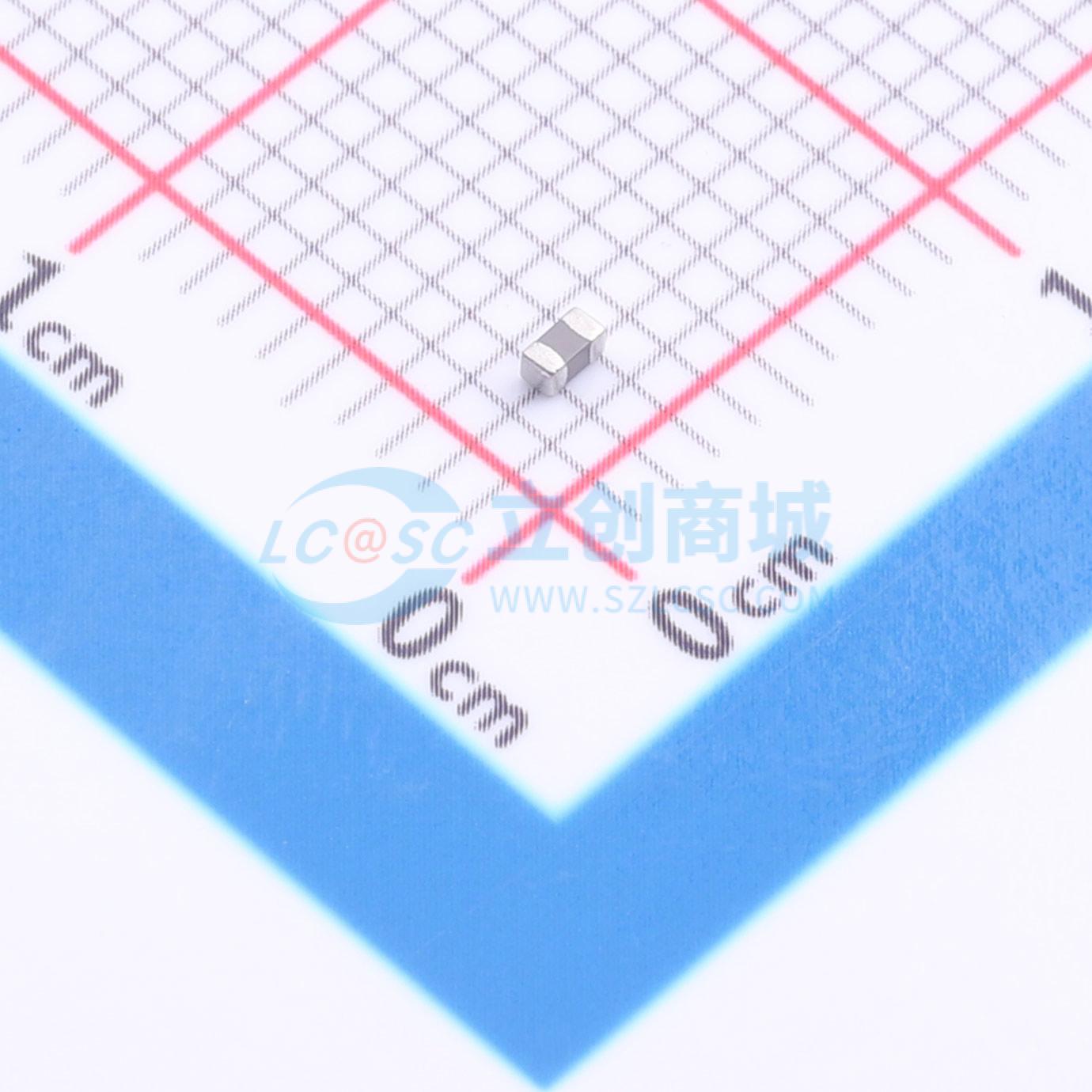 点击查看大图 CSA0603X7R151K500JT实物图