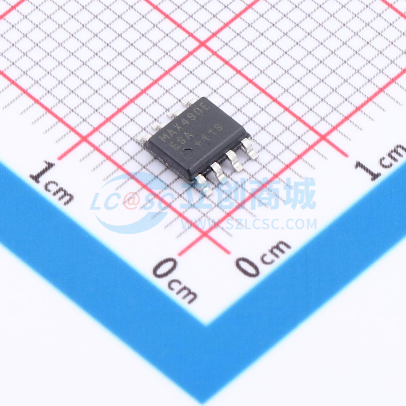 点击查看大图 MAX490EESA+实物图